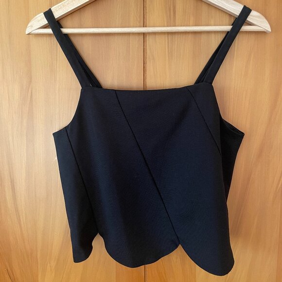 & Other Stories Cropped Scalloped Tank - Picture 4 of 8